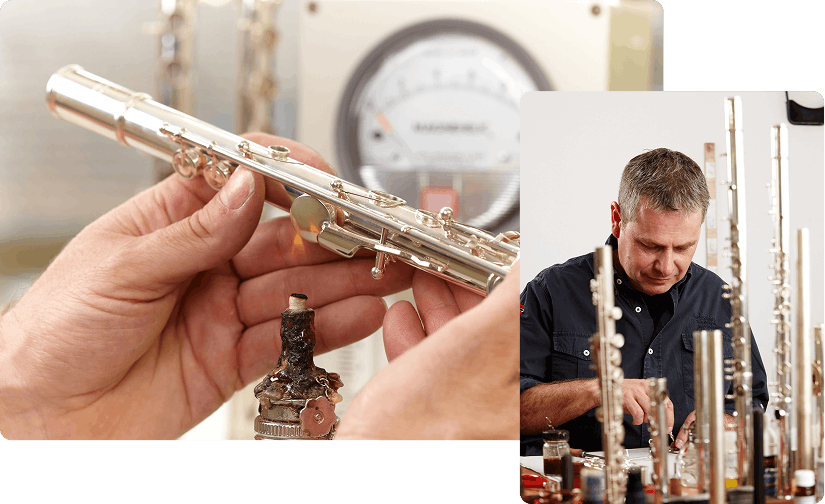 Wenn Ihr Instrument eine Nachregulierung, Reparatur oder Überholung braucht, befindet sich dieses bei uns in den besten Händen.